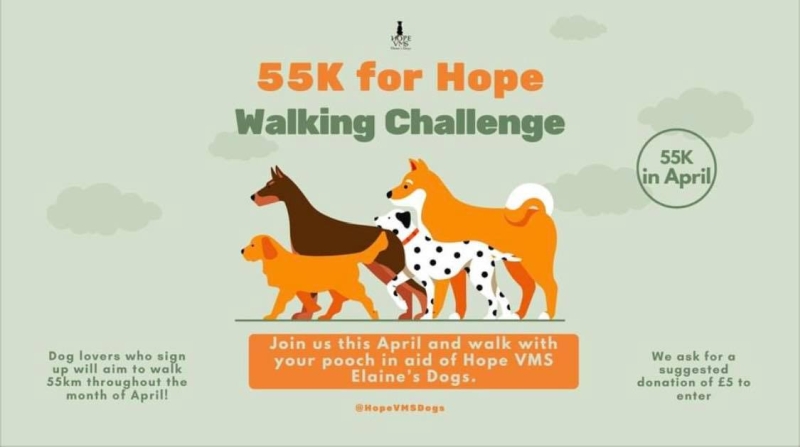 55K For Hope Walking Challenge